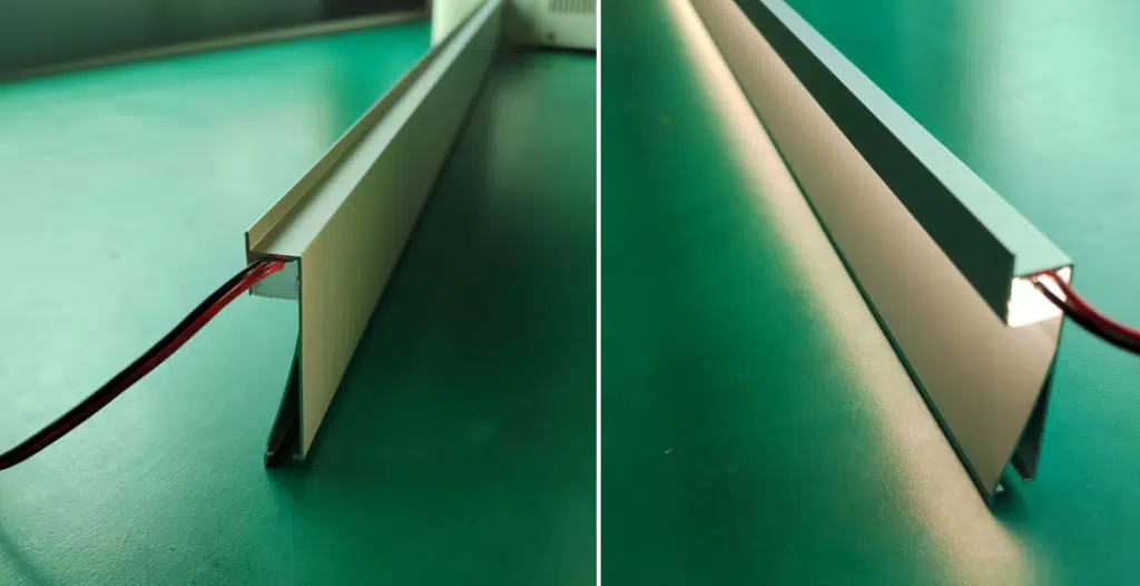 Stair profile light – ambiance lighting