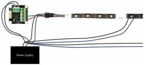 how_to_connect_led_digital_strip_maxbluelighting