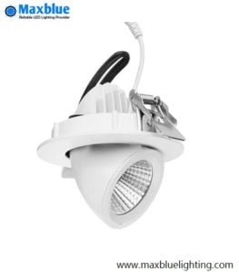 single gimbal recessed led lighting