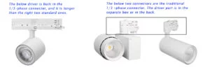 driver built in connector led track lighting - Maxblue Lighting