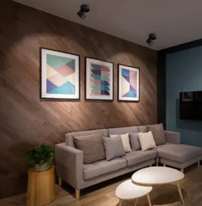 downlight for roof slopes in living room